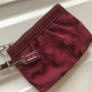 Coach wristlet